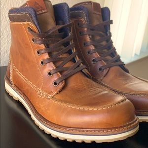 Men’s Brown Aldo Moc Toe Boots